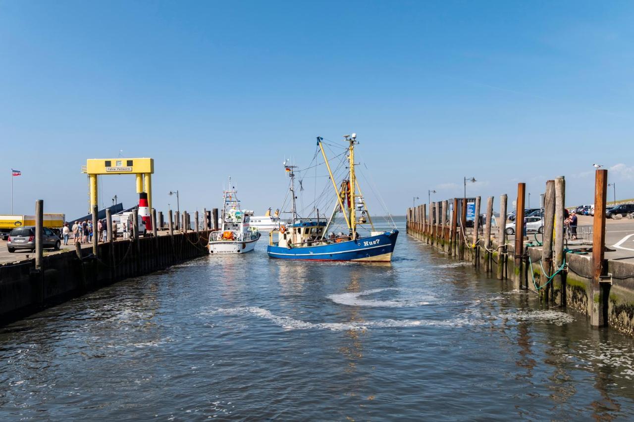 Hotel, Restaurant, Cafe Pharisaeerhof - Nordseeurlaub Mit Hund Nordstrand Esterno foto